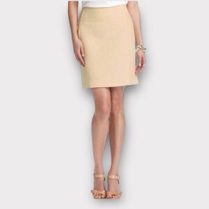 Ann Taylor LOFT Dot Jacquard Skirt